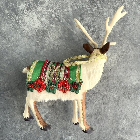 2019 Hallmark Keepsake Father Christmas’s Reindeer Limited Edition Ornament - Picture 5 of 6